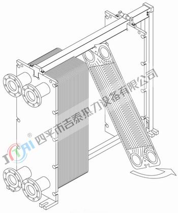 板式換熱器板片拆卸圖